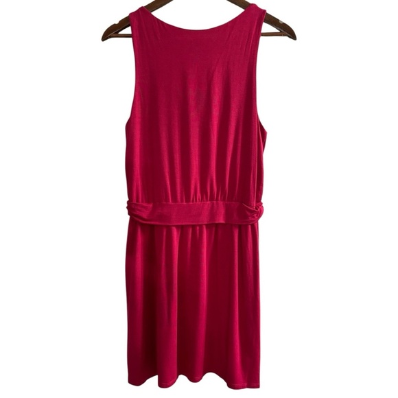 Theory Jaysa K Sulla Drape Jersey Stretch Sleeveless Dress Sz M - Picture 4 of 10